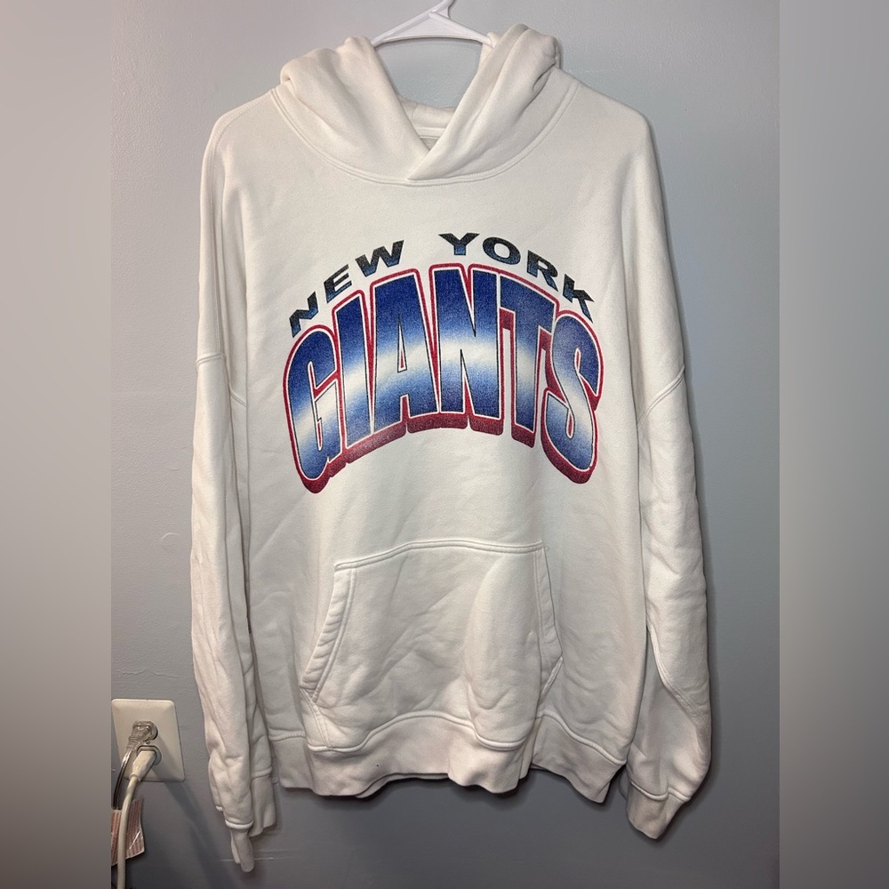 New York Giants Abercrombie & Fitch Men’s White Sweatshirt